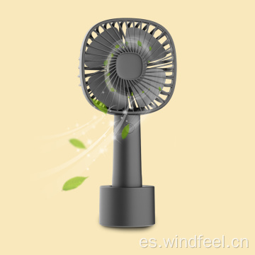 Ventilador eléctrico portátil de mesa pequeña de 4 pulgadas, batería de trabajo silencioso, escritorio recargable, Mini ventilador de refrigeración de escritorio USB para habitación, oficina